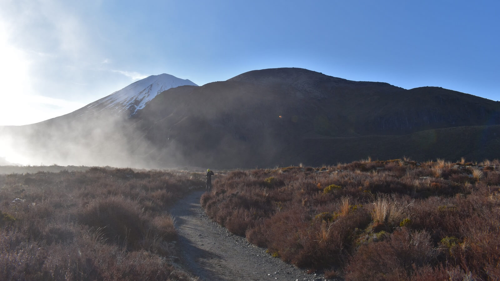 Trekking Tongariro - Upside Down & Addressless